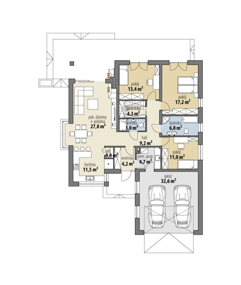 dom wolnostojący Biały Bór. Zdjęcie 8