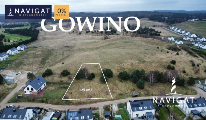 Działka inwestycyjna Gowino