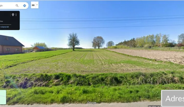 Działka inwestycyjna Głuchów