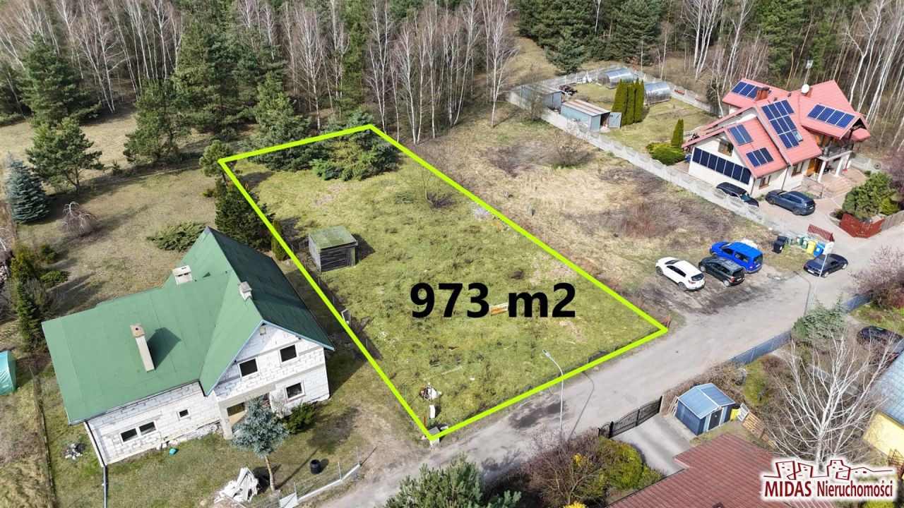 Działka budowlana Rożno-Parcele, ul. Wrzosowa. Zdjęcie 1