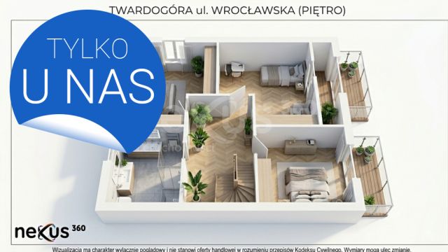 dom wolnostojący, 5 pokoi Twardogóra, ul. Wrocławska. Zdjęcie 2