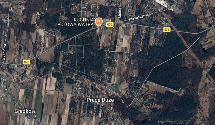 Działka budowlana Prace Duże, ul. Wesoła