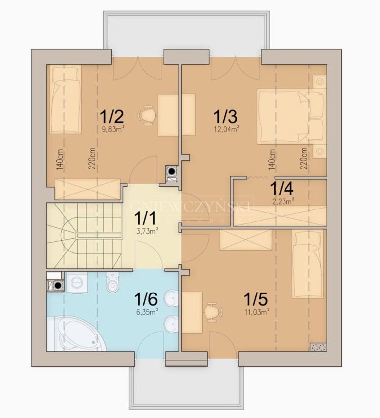 dom wolnostojący, 5 pokoi Grodków, ul. Zawadzkiego. Zdjęcie 6