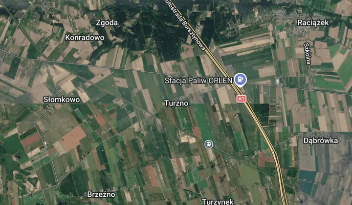 Działka rolna Turzno