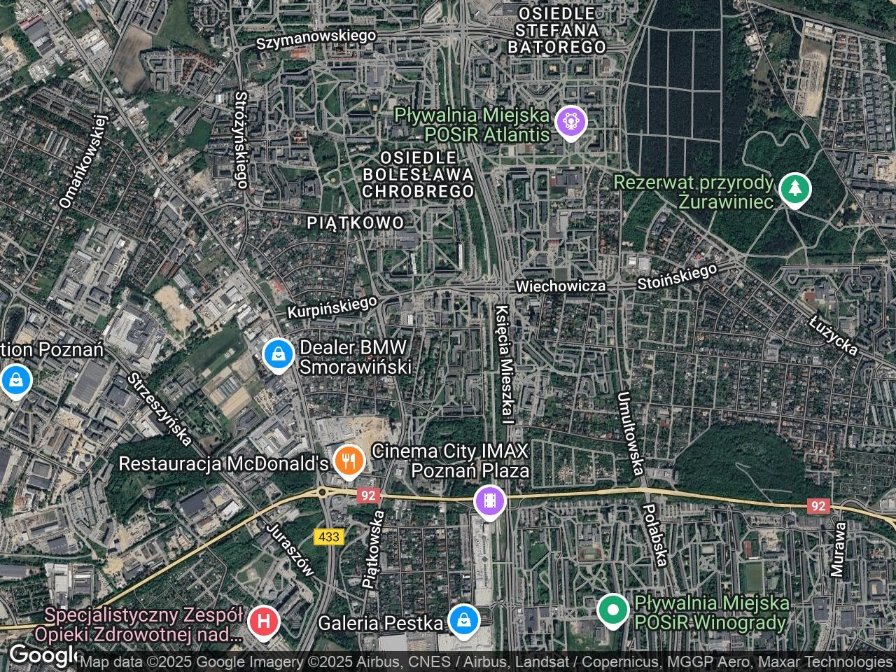 Mieszkanie 3-pokojowe Poznań Piątkowo, os. Bolesława Chrobrego