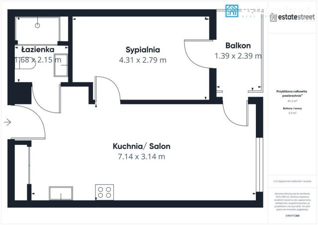 Mieszkanie 2-pokojowe Kraków, ul. Wrocławska. Zdjęcie 12