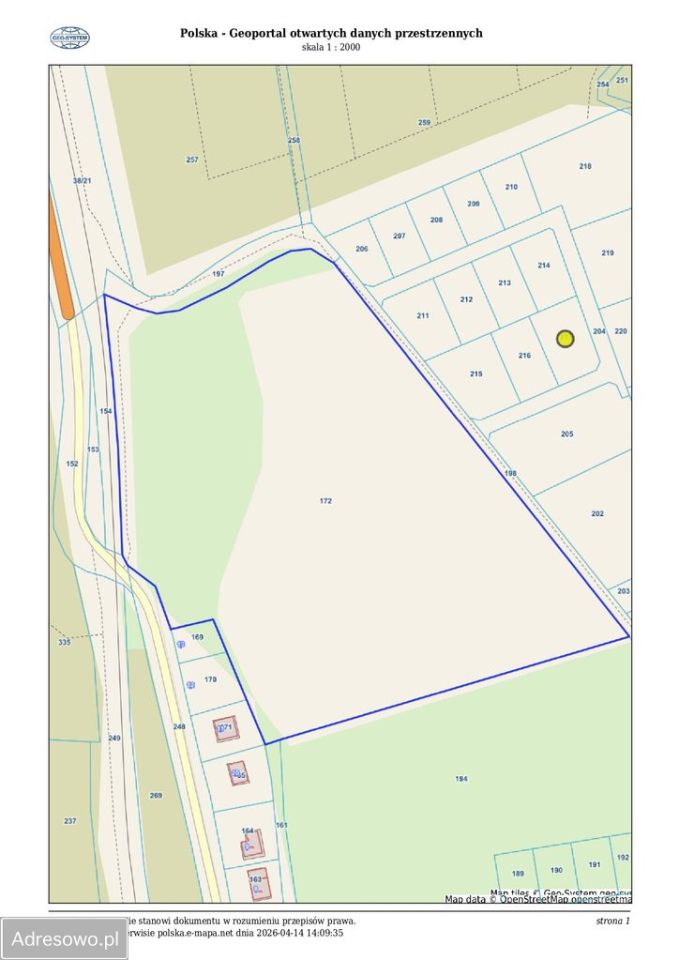 Działka inwestycyjna Lębork. Zdjęcie 5