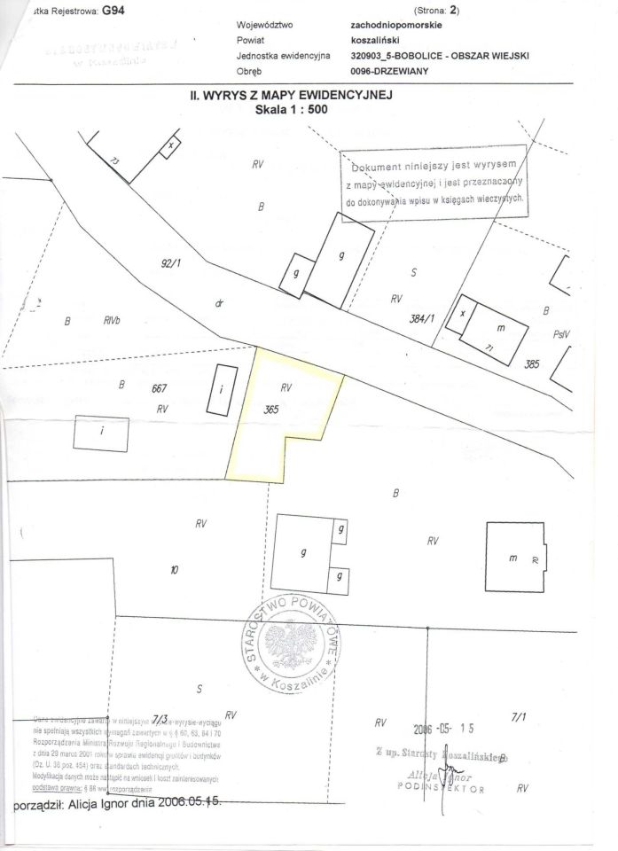 Działka budowlana Drzewiany. Zdjęcie 5