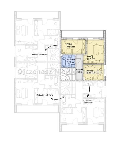 bliźniak, 4 pokoje Łochowo. Zdjęcie 8