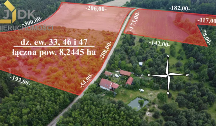 Działka rolna Marysin