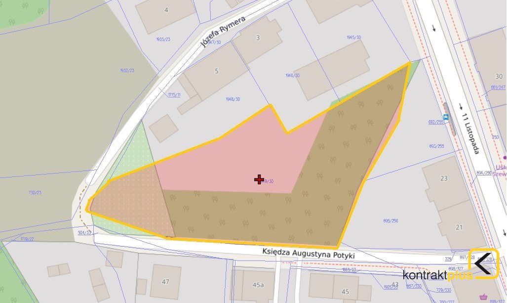 Działka budowlana Ruda Śląska Bykowina, ul. Józefa Rymera. Zdjęcie 2