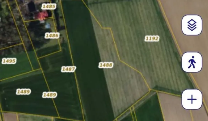 Działka rolna Borki Wielkie, ul. Leśna