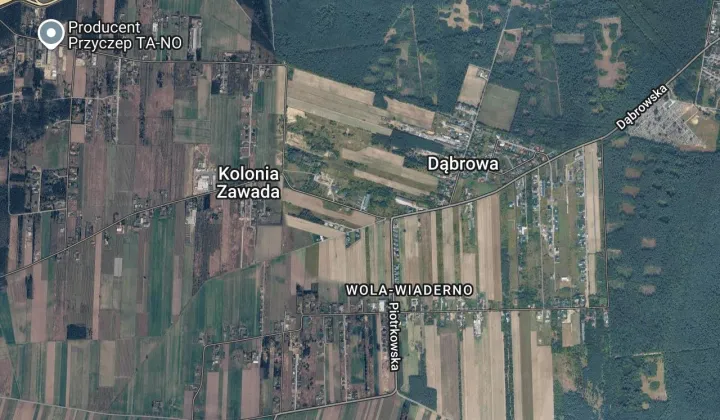 Działka siedliskowa Dąbrowa, ul. Cegielniana