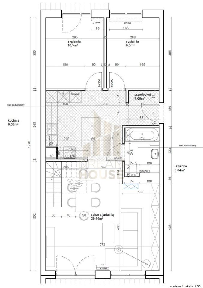 Mieszkanie 4-pokojowe Wrocław Grabiszyn, ul. Grabiszyńska. Zdjęcie 19