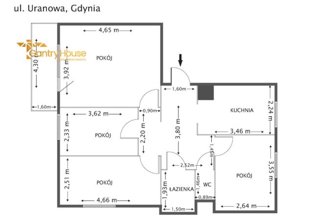 Mieszkanie 4-pokojowe Gdynia Pogórze, ul. Uranowa. Zdjęcie 20