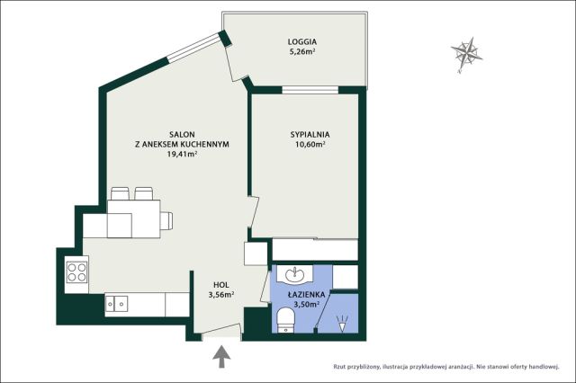 Mieszkanie 2-pokojowe Warszawa Wola, ul. Skierniewicka. Zdjęcie 12