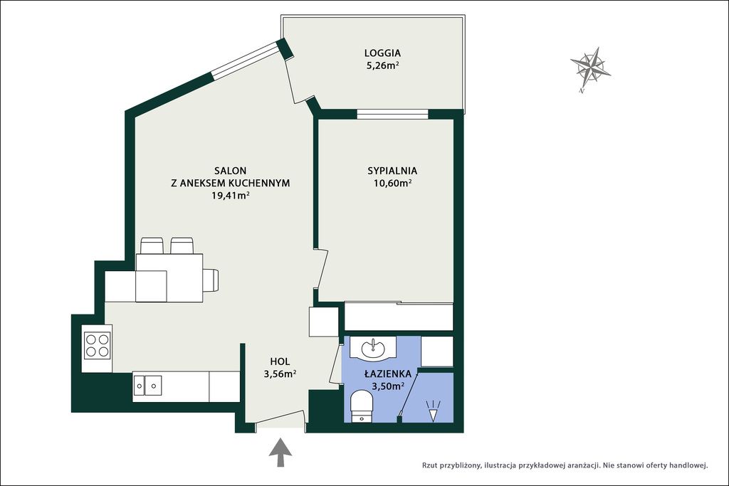 Mieszkanie 2-pokojowe Warszawa Wola, ul. Skierniewicka. Zdjęcie 12