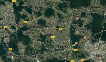 Działka budowlana Strawczynek Nowa Wieś, ul. Nowowiejska