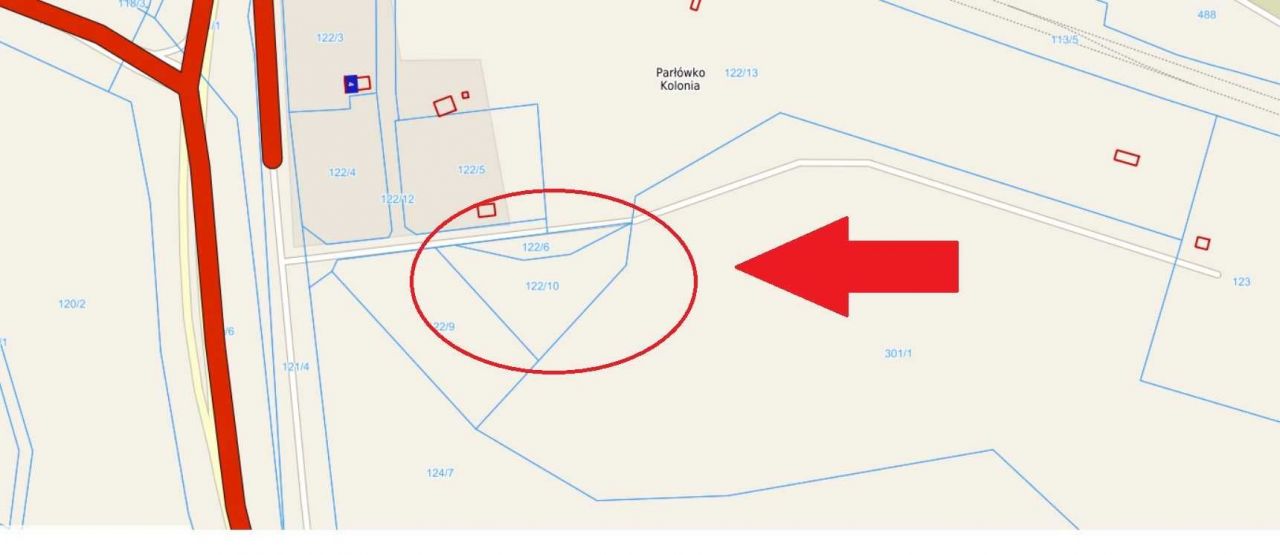 Działka inwestycyjna Parłówko. Zdjęcie 6