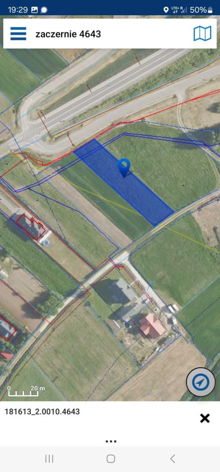 Działka rolno-budowlana Zaczernie. Zdjęcie 3