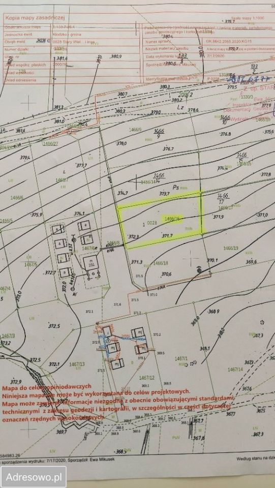 Działka budowlana Stary Wielisław. Zdjęcie 7