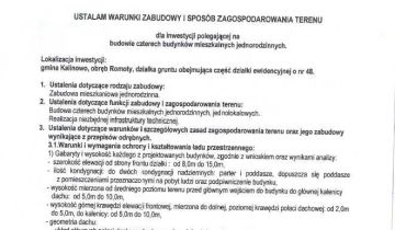 Działka budowlana Romoty