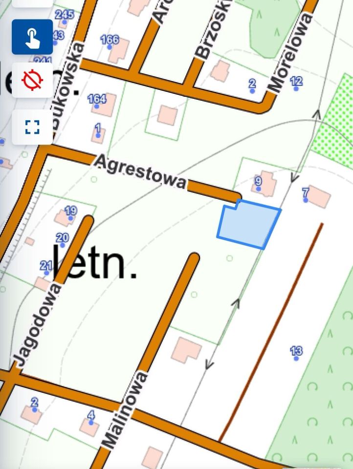 Działka budowlana Sapowice. Zdjęcie 2