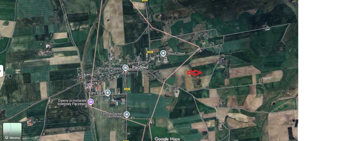 Działka rolna Pączewo. Zdjęcie 2
