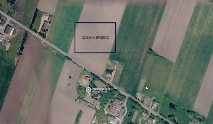 Działka budowlana Aleksandria, Aleksandria