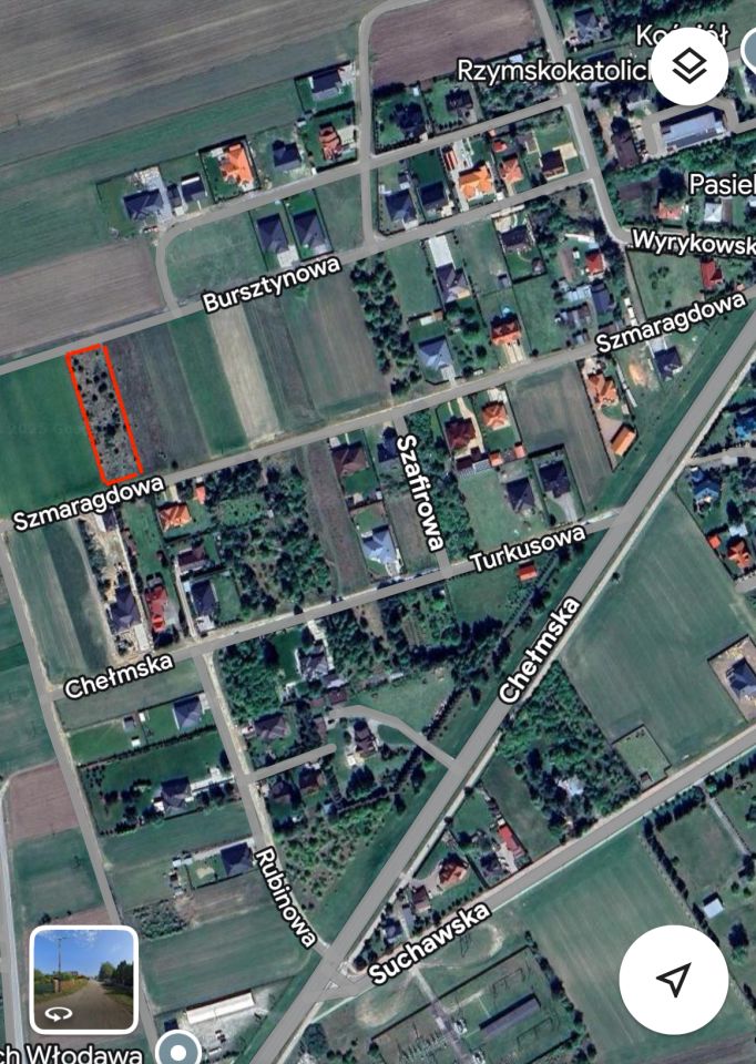 Działka budowlana Włodawa, ul. Szmaragdowa