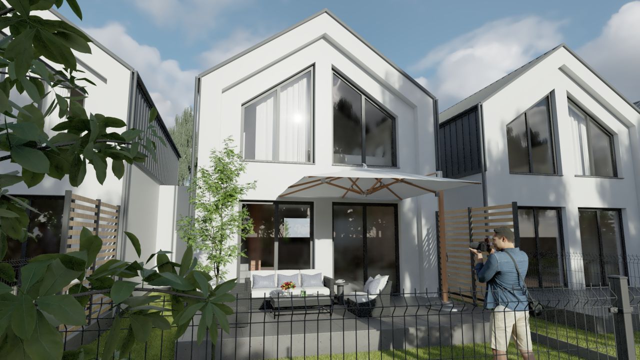 dom szeregowy, 3 pokoje Sarbinowo, ul. Letnia. Zdjęcie 5