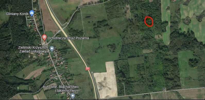 Działka budowlana Spręcowo. Zdjęcie 3