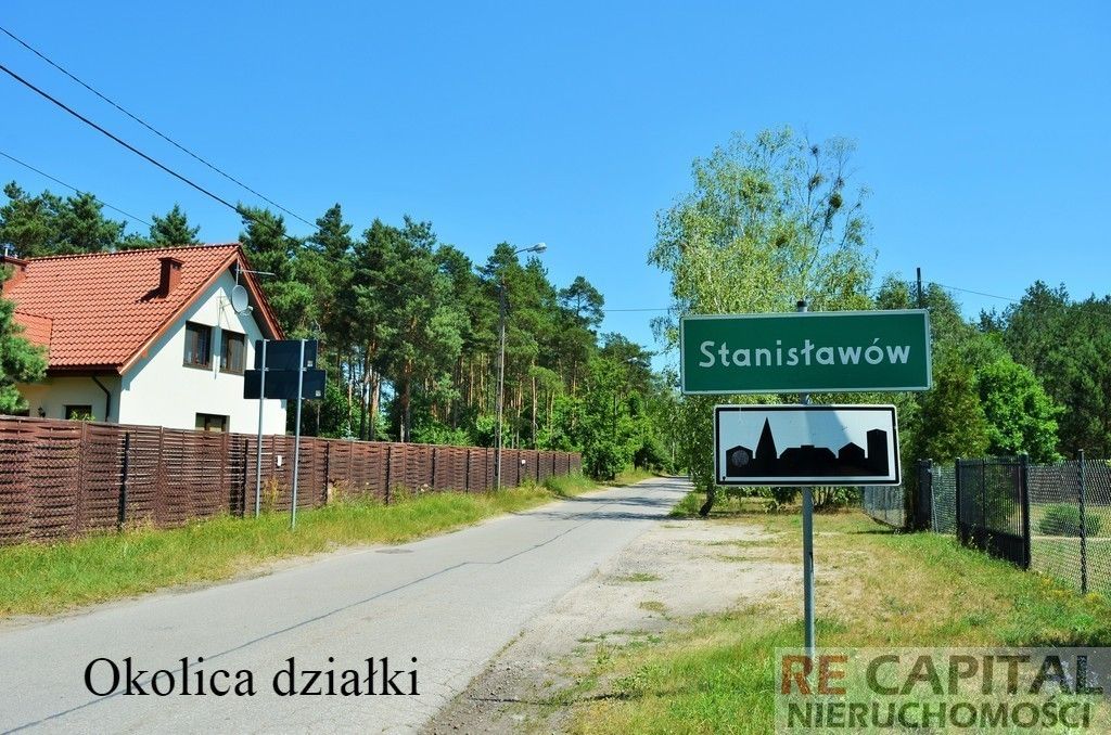 Działka budowlana Stanisławów. Zdjęcie 3