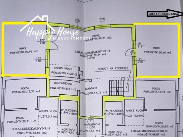 Mieszkanie 4-pokojowe Chojnice, ul. Okrężna. Zdjęcie 39