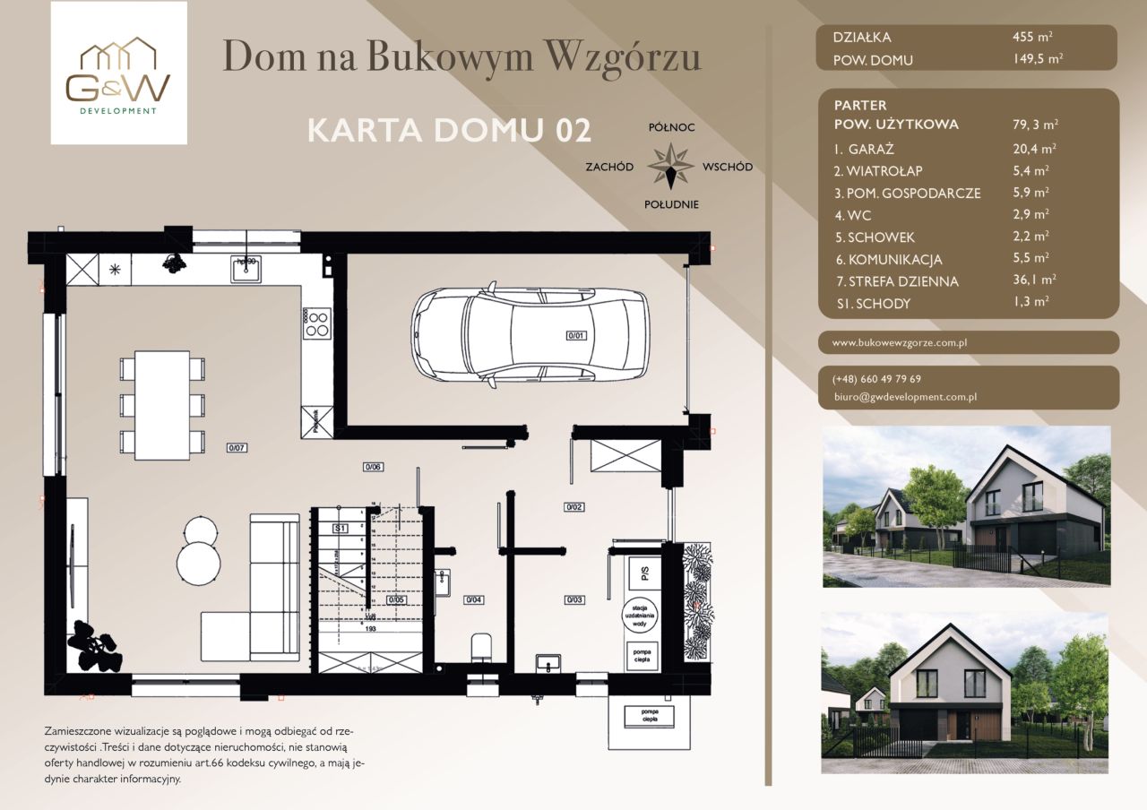 dom wolnostojący, 4 pokoje Wilczkowice, ul. Bukowe Wzgórze. Zdjęcie 8