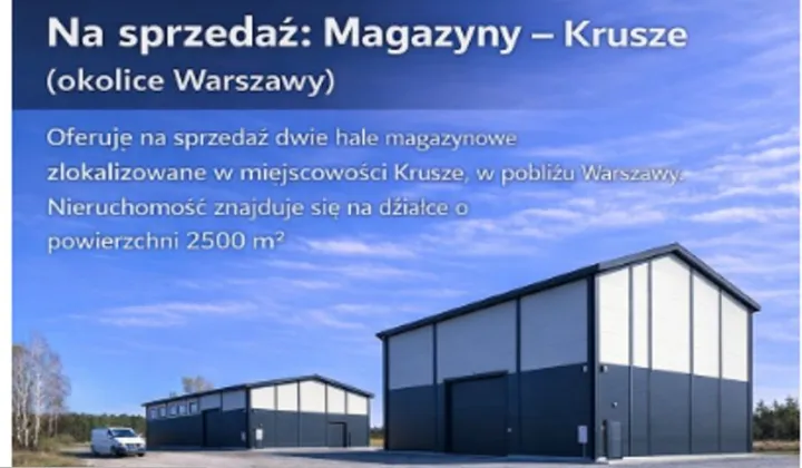 Hala/magazyn Krusze