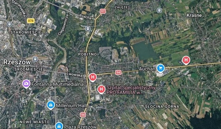 Działka rod Rzeszów, ul. Morgowa