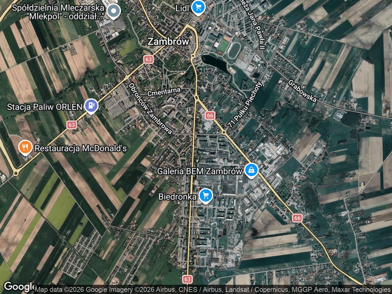 Mieszkanie 3-pokojowe Zambrów, ul. 71 Pułku Piechoty