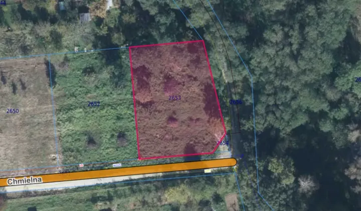 Działka budowlana Trzebnica, Chmielna