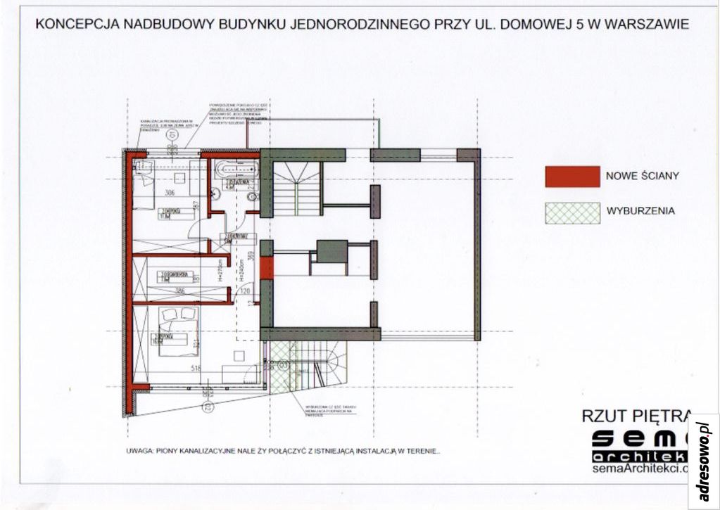 bliźniak, 5 pokoi Warszawa Sadyba, ul. Domowa. Zdjęcie 20