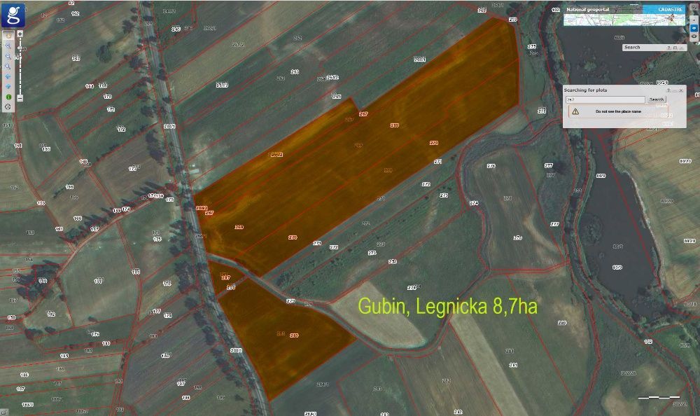 Działka inwestycyjna Gubin, ul. Legnicka. Zdjęcie 2