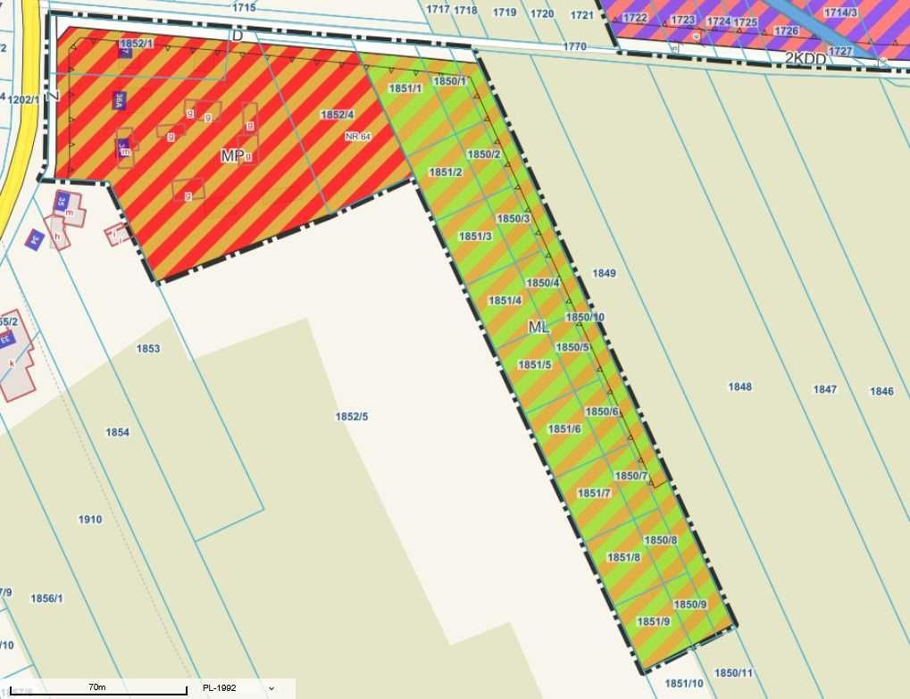Działka budowlana Polesie. Zdjęcie 2