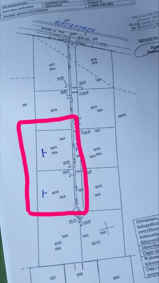 Działka budowlana Grodziec, ul. Zaciszna. Zdjęcie 1