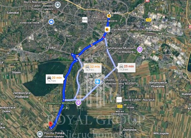 Działka budowlana Lublin Zemborzyce, ul. Krężnicka. Zdjęcie 3