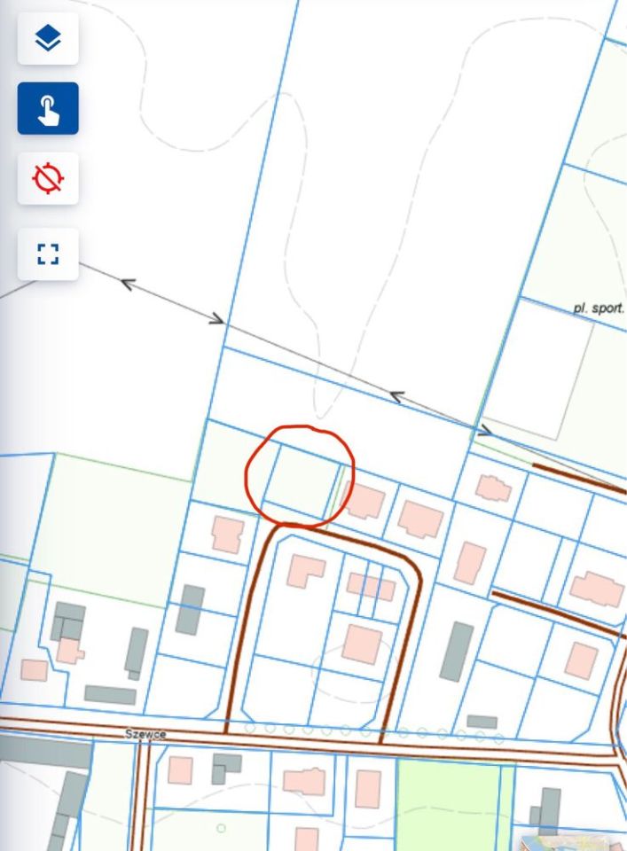 Działka budowlana Szewce, ul. Kasztanowa. Zdjęcie 2