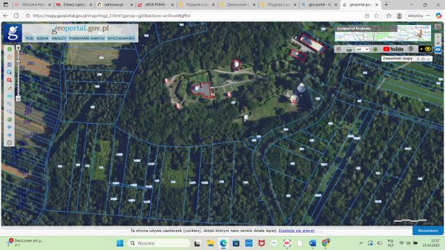 Działka leśna Kraków Bielany, ul. Orla. Zdjęcie 1