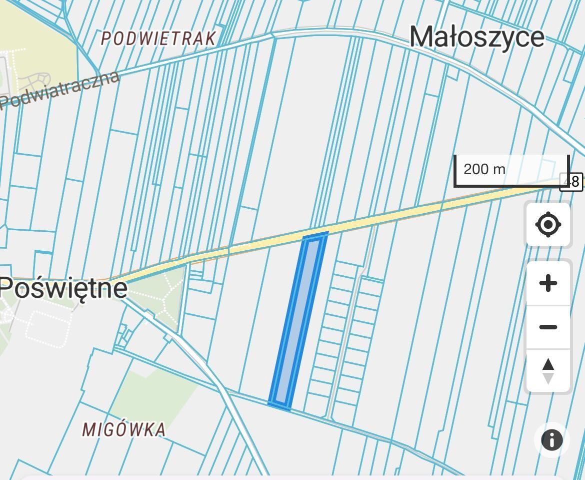 Działka rolno-budowlana Małoszyce. Zdjęcie 4