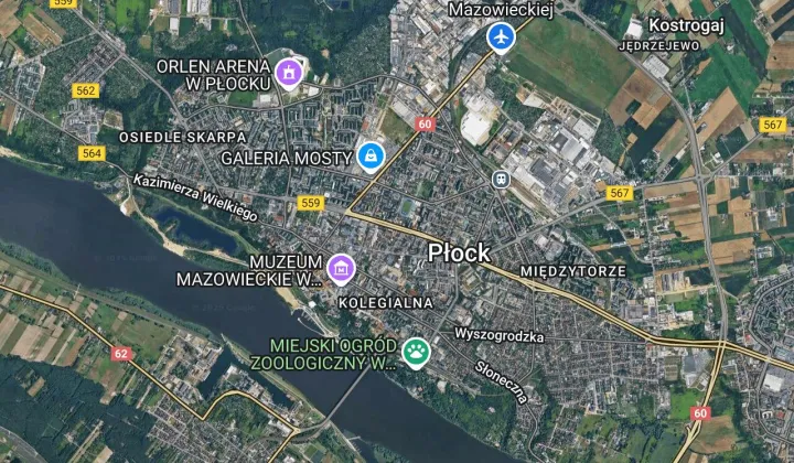 Mieszkanie 3-pokojowe Płock, al. Stanisława Jachowicza