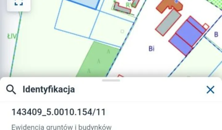 Działka rolno-budowlana Łąki