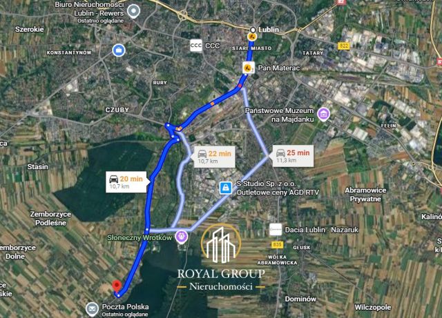 Działka budowlana Lublin Zemborzyce, ul. Krężnicka. Zdjęcie 4